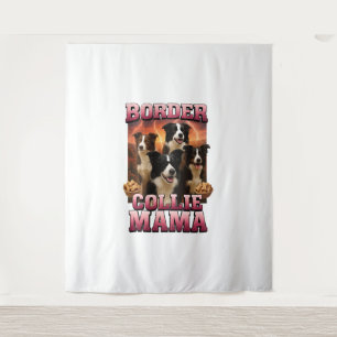 Border Collie Wandteppich