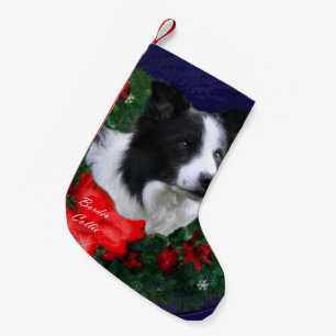 Border-Collie-Weihnachten Kleiner Weihnachtsstrumpf