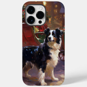 Border Collie Weihnachtsfeiertag Case-Mate iPhone 14 Pro Max Hülle