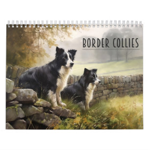 Border Collies Kalender, jedes Jahr Kalender