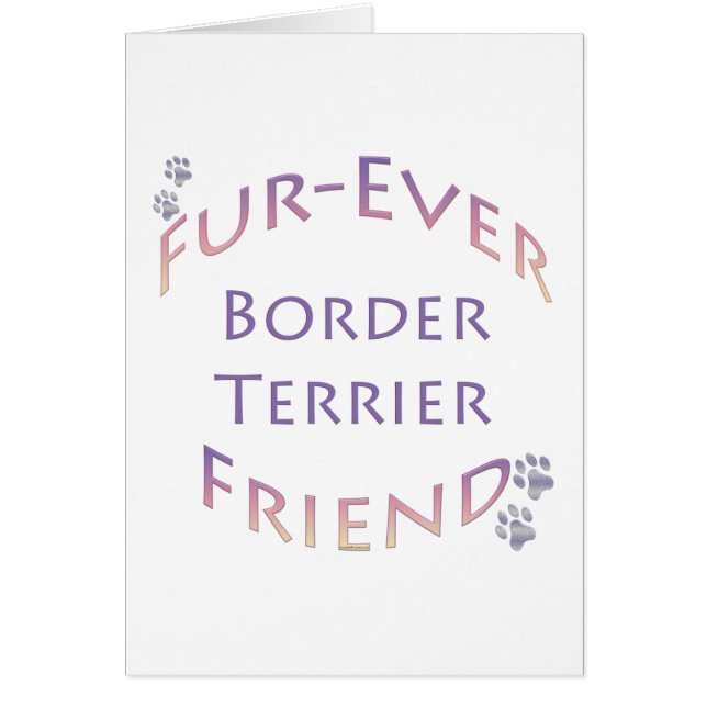 Border Terrier Furever (Vorne)