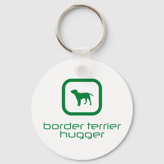 Border Terrier Schlüsselanhänger (Vorderseite)