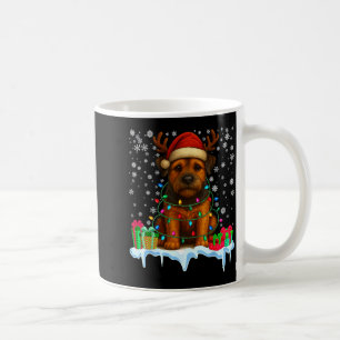 Border Terrier Weihnachtsmann Santa Hut Rentier Sc Kaffeetasse