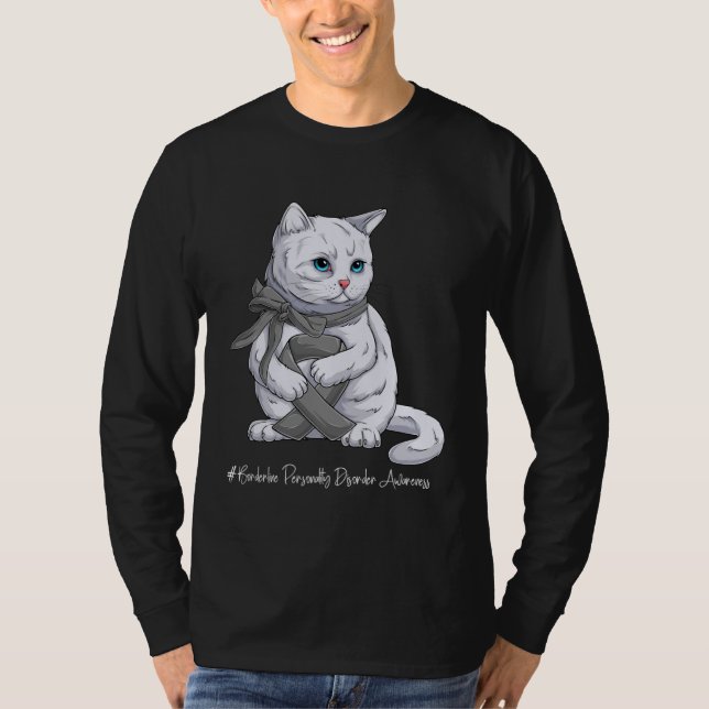 Borderline Personality Disorder Awareness Month Gr T-Shirt (Vorderseite)