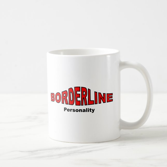 Borderline-Persönlichkeitsstörung Kaffeetasse (Rechts)