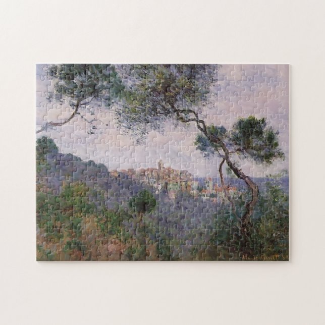Bordighera Monet Fine Art Art (Horizontal)