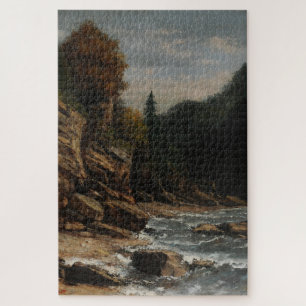 Bords du lac Léman - Gustave Courbet