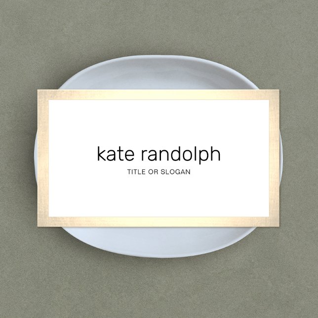 Bordure d'or blanc simple (Créateur téléchargé)