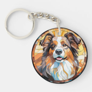 Bordure en verre doux Collie Chien