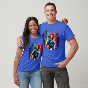 Bordure Hypernova : T-shirt d'éclatement cosmique