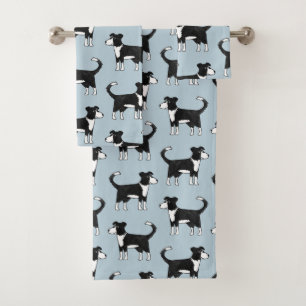 Bordure mignonne galloise Collie Cheep Chien Motif