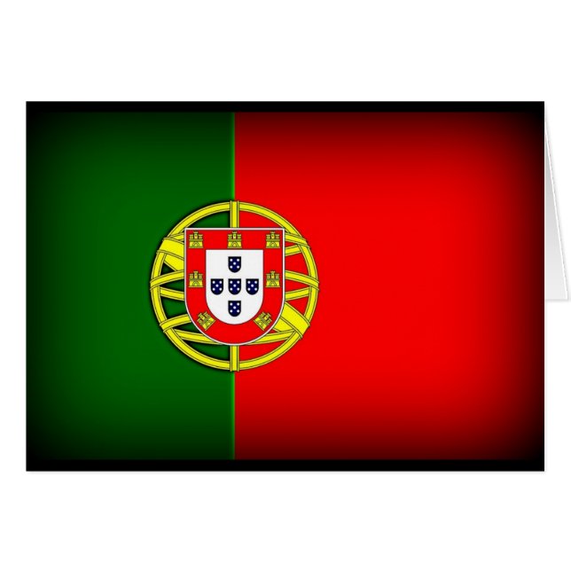 Bordure noire du drapeau du Portugal (Devant horizontal)