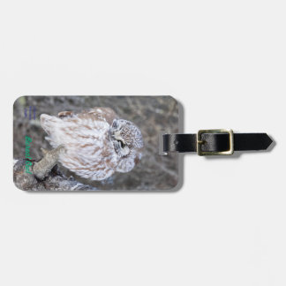 Boreal Owl Luggage Tag Gepäckanhänger