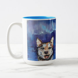 Borealis Pup 15 oz Mug