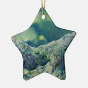 Borealis-Tanz Keramik Ornament