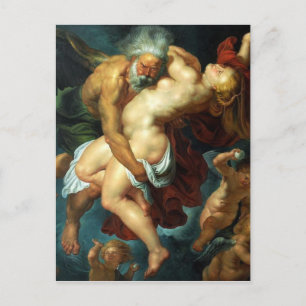 Boreas entführt Oreithyia - Rubens Postkarte