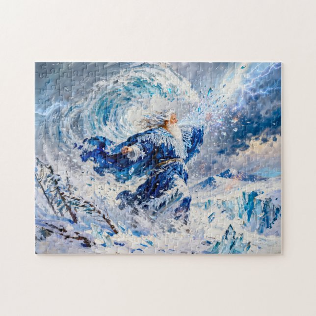 Boreas God of the North Wind from Greek Mythology (Horizontal)