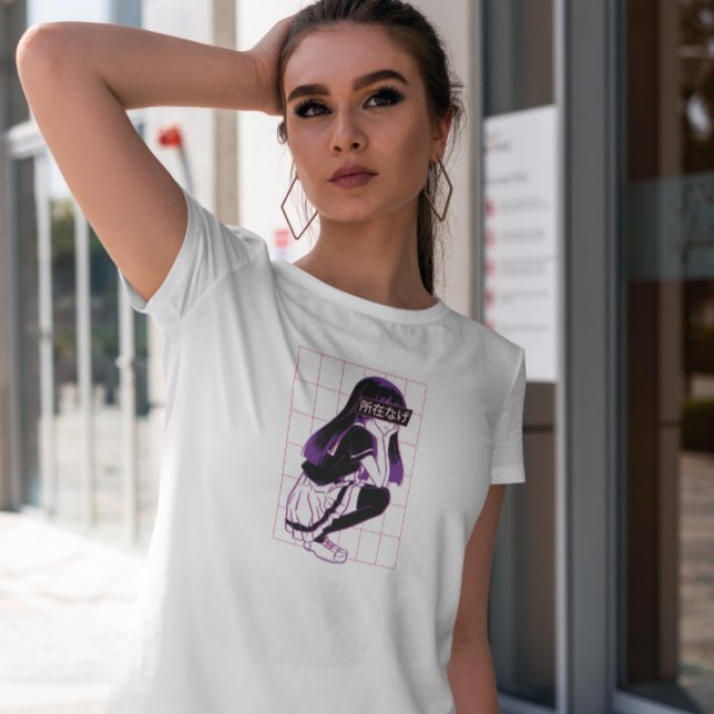 Bored Anime Girl T-Shirt (Von Creator hochgeladen)