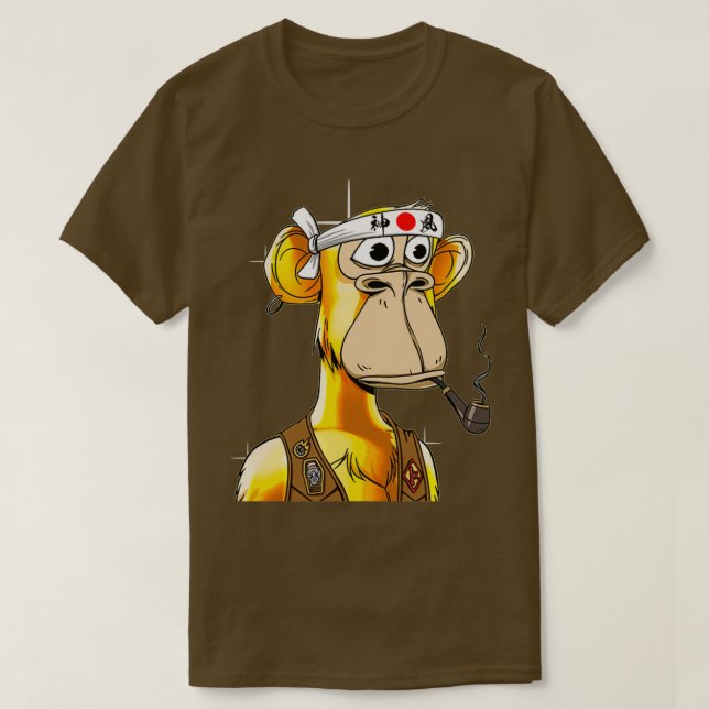 Bored Ape Yacht Club 8552 T-Shirt (Design vorne)