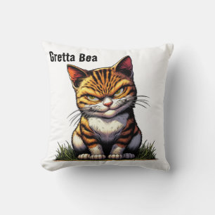 Bored Cat Kissen