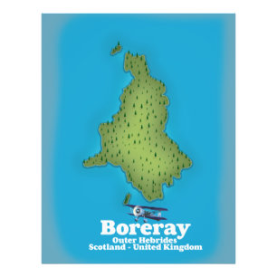 Boreray Outer Hebrides Scotland UK Fotodruck