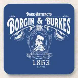 BORGIN & BURKES™ Laden für dunkle Artefakte Grafik Getränkeuntersetzer