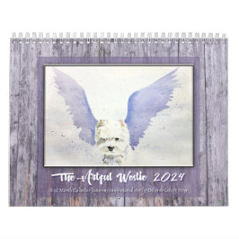 Borgo's The Artful Westie 2024 Calendar Kalender