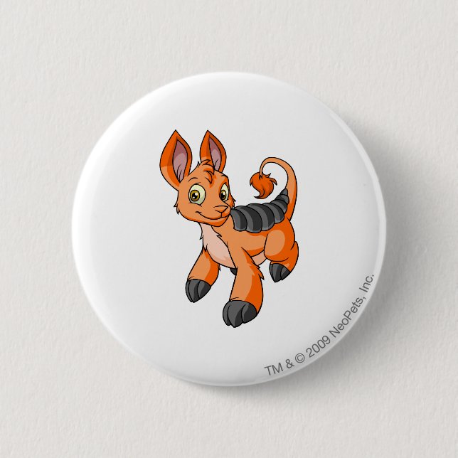 Bori Orange Button (Vorderseite)