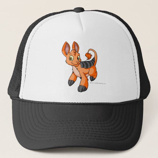 Bori Orange Truckerkappe (Vorderseite)