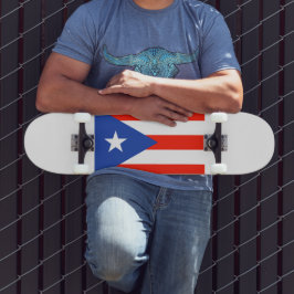 Boricua Bandera Flag Puerto Rico 4Hector Skateboard
