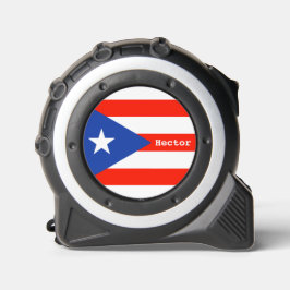 Boricua Bandera Puerto Rico Flag 4Hector Maßband