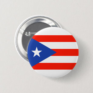 Boricua Banderas Puerto Rico Flag 4Julia Button