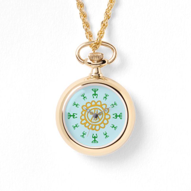 Boricua Coqui Sun watch Armbanduhr (Vorderseite)