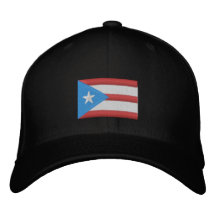 Boricua Flag bestickte Baseballkappe