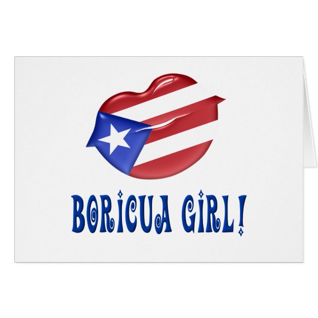 Boricua Girl (Devant horizontal)