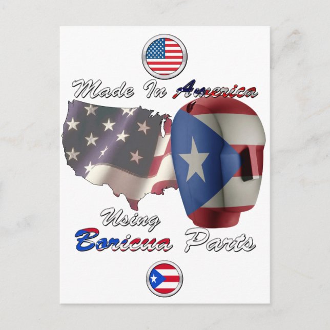 Boricua_Made Postkarte (Vorderseite)