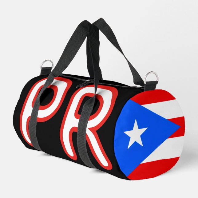 Boricua Pride Poster Duffle Bag (Linke Seite)