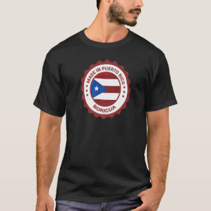Boricua Puerto Rico Flag von ASJ T-Shirt