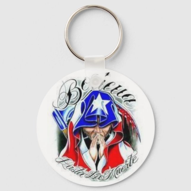 Boricua Schlüsselanhänger (Vorderseite)