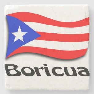 Boricua Steinuntersetzer