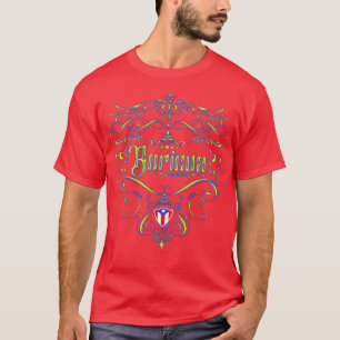 Boricua Vintag Style Neon 1 T-Shirt
