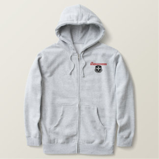 Borinqueneys bestickt Zip Hoodie Bestickter Hoodie