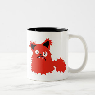 Boris die Katze Zweifarbige Tasse
