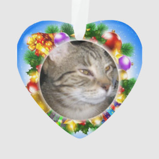 Boris gibt Ihnen sein Herz für Weihnachten Ornament