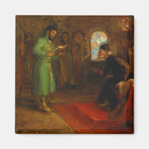 Boris Godunow mit Iwan das schreckliche Magnet