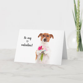 Boris - Jack Russell Terrier - Sei mein Valentine Karte
