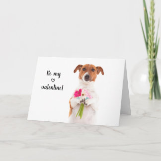 Boris - Jack Russell Terrier - Sei mein Valentine Karte