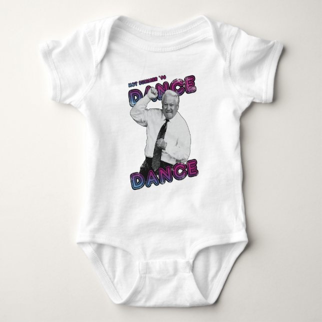 Boris Jelzin Tanz-Tanz-heißer Sommer 1996 Baby Strampler (Vorderseite)