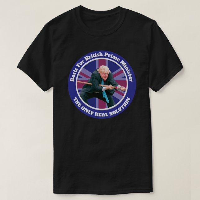 Boris Johnson, britischer Premierminister - Boris  T-Shirt (Design vorne)