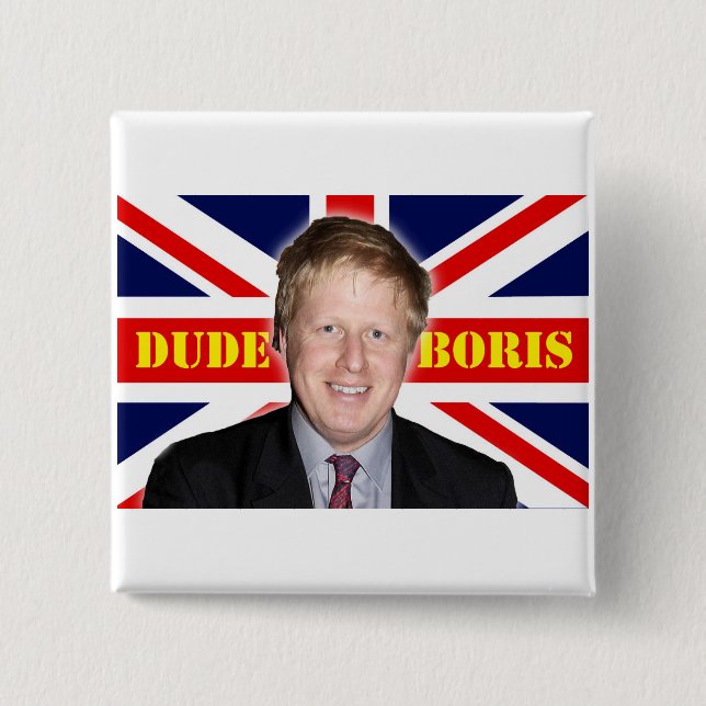 Boris Johnson TYP Button (Vorderseite)